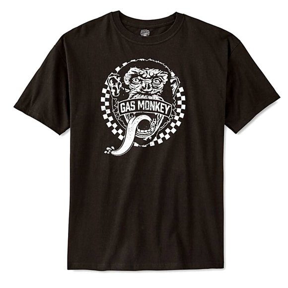 Gas Monkey Garage Classic Logo Vintage Style Official T-Shirt XXL 2XL NWT - Picture 3 of 3